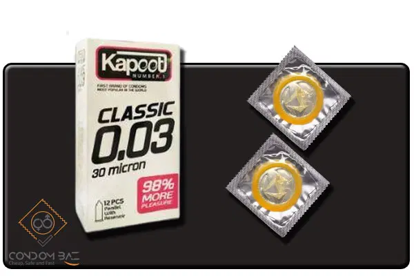 کاندوم نازک 30 میکرون کاپوت