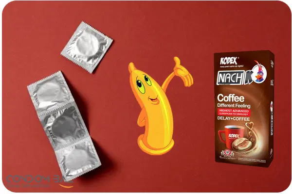 کاندوم تاخیری کدکس مدل Coffee