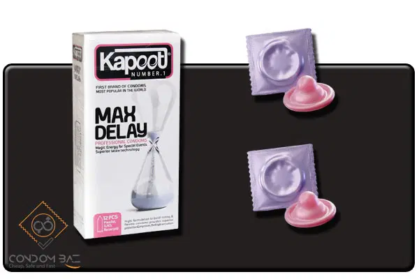کاندوم تاخیری مضاعف کاپوت مدل Max Delay
