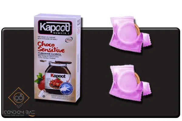 کاندوم نازک شکلاتی کاپوت مدلChoco Sensitive